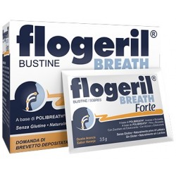 Flogeril Breath Forte per il supporto di naso e gola 18 bustine