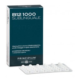 Confezione da 60 compresse di B12 1000 Sublinguale da Bios Line Principium