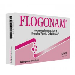 Astuccio da 30 compresse di Flogonam della N.A.M
