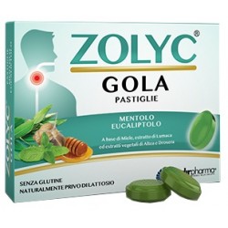 36 pastiglie Zolyc Gola Mentolo/Eucaliptolo