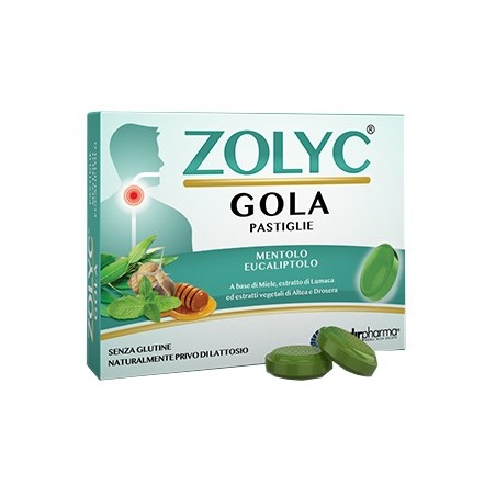 36 pastiglie Zolyc Gola Mentolo/Eucaliptolo 36 pastiglie Zolyc Gola Mentolo/Eucaliptolo