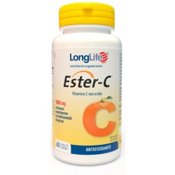 Confezione da 60 tavolette di Integratore Difese Immunitarie da Ester-C da Longlife