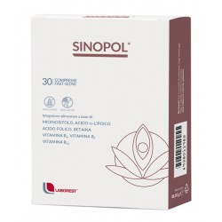 Confezione da 30 compresse Fast-Slow di Sinopol Integratore di Acido Folico