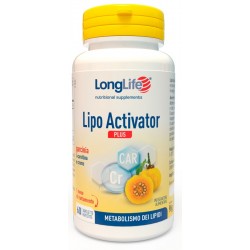 Barattolo da 60 tavolette di Integratore per Metabolismo Lipo Activator Plus da Longlife