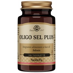 Confezione da 100 tavolette da Integratore di Selenio Oligo SEL Plus di Solgar