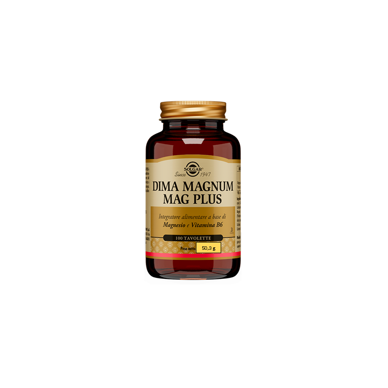 Solgar It. Multinutrient Dima Magnum Mag Plus 100 Tavolette