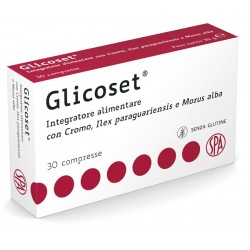 Confezione di 30 compresse di Integratore per la Glicemia Glicoset