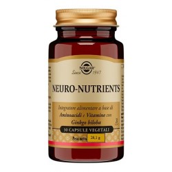 Confezione da 30 capsule Vegetali di Integratore per Sistema Nervoso Neuro-Nutrients da Solgar