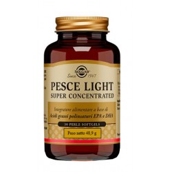 Confezione da 30 perle di Integratore di Omega-3 Pesce Light Super Concentrated da Solgar