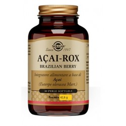 Barattolo da 60 perle di Integratore di Omega-3 da Solgar Acai Rox
