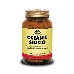 Confezione da 50 capsule Vegetali di Integratore per Ossa Oceanic Silicio da Solgar