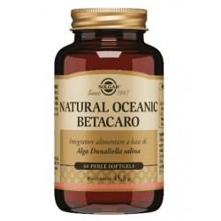 Confezione da 60 perle di Integratore per occhi Natural Oceanic Betacaro da Solgar