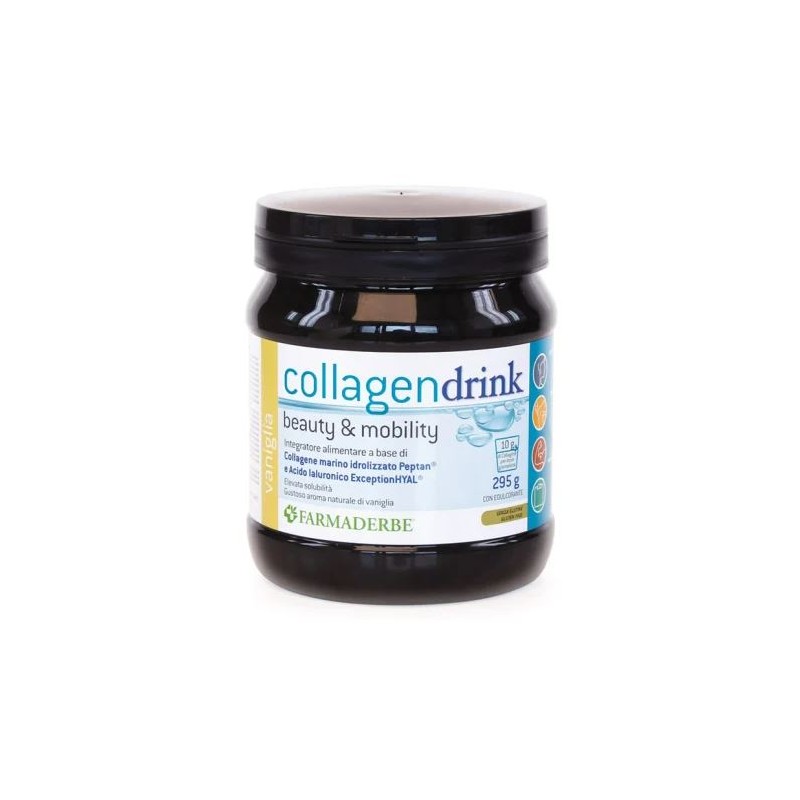 Barattolo da 295 G di Collagen Drink Integratore di Collagene Gusto vaniglia