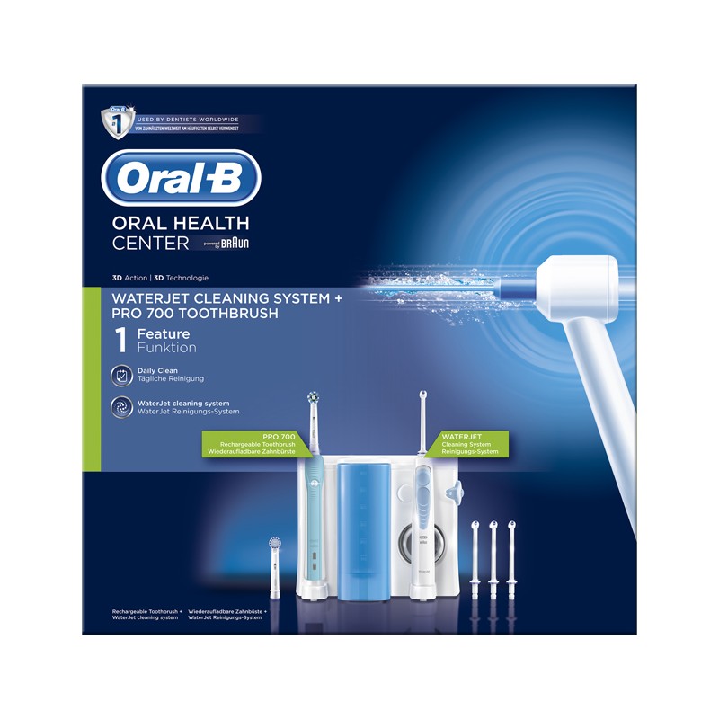 Procter & Gamble Oral-b Oral Health Center Oc16 Idropulsore Waterjet Md16 + Pro 700