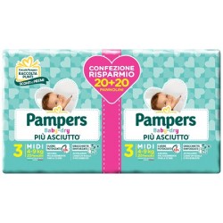 Fater Pampers Baby Dry Duo...