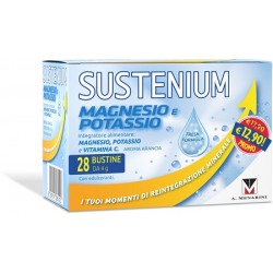 28 Bustine Promo di Sustenium Magnesio e Potassio Integratore Tonificante