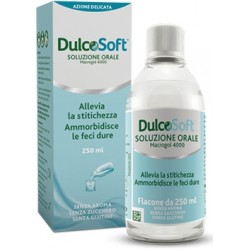 Confezione da 250 ml sciroppo dulcosoft per stitichezza e gonfiore