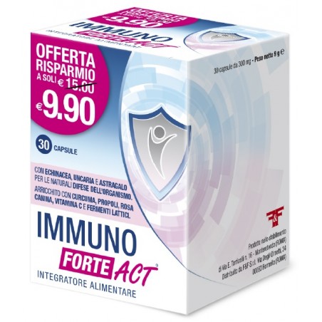 30 compresse di Integratore per Difese Immunitarie Immuno Forte Act