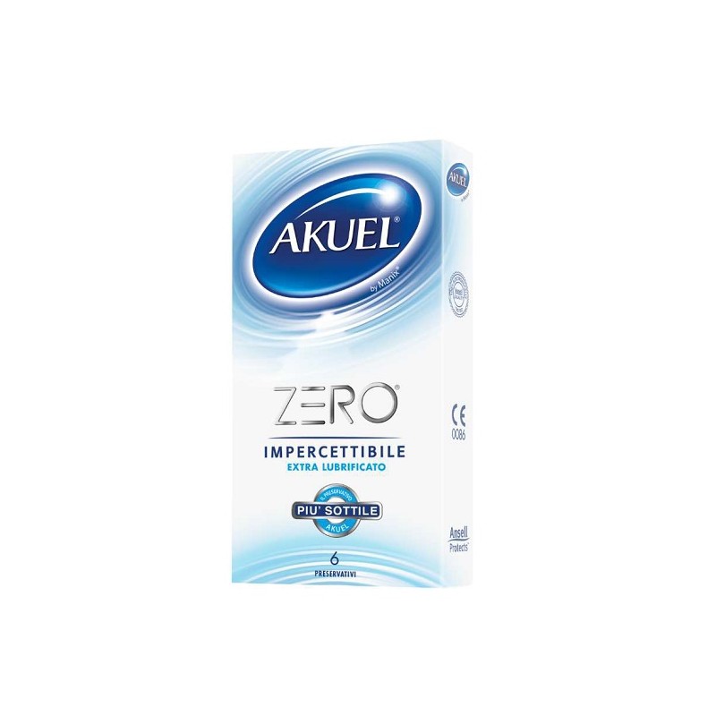 Nova Argentia Ind. Farm Profilattico Akuel Zero Extralubrificato Box Da 6 Pezzi