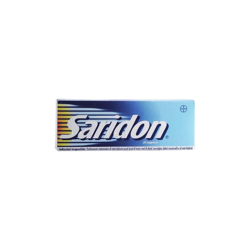 Confezione da 20 compresse di Saridon della Bayer