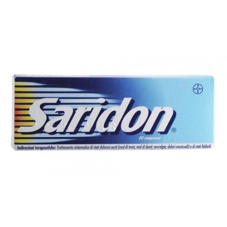 Confezione da 20 compresse di Saridon della Bayer