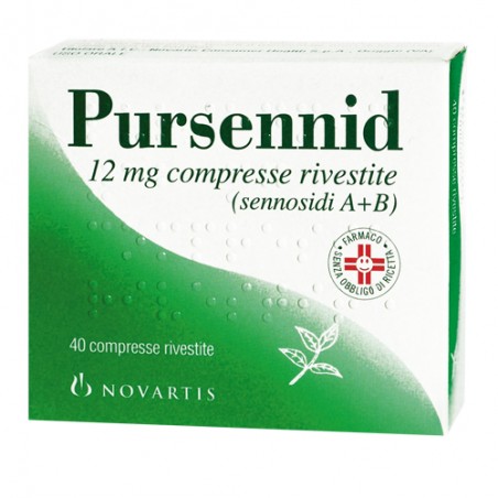 12 Mg Compresse Rivestite per la stitichezza Pursennid