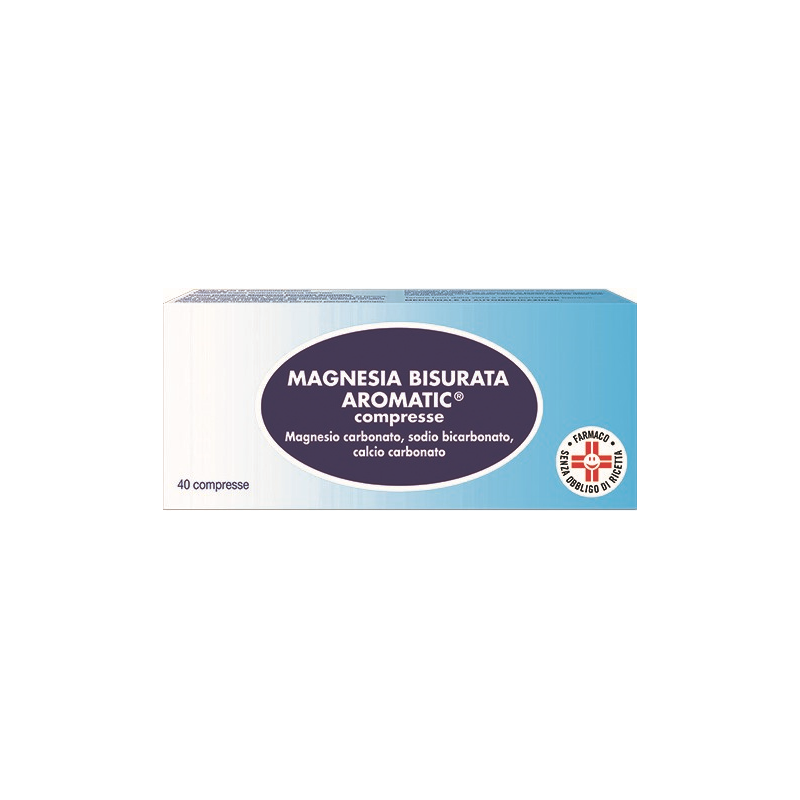 40 compresse di Bisurata Aromatic Antiacido da Magnesio