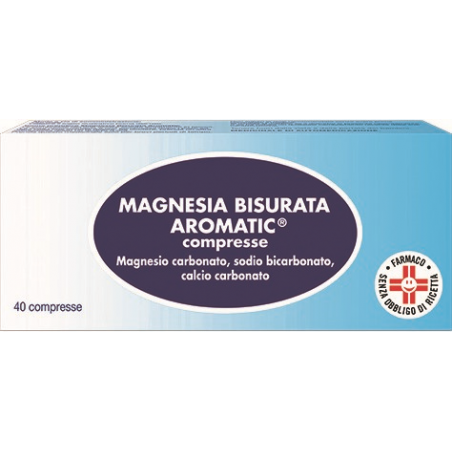 40 compresse di Bisurata Aromatic Antiacido da Magnesio