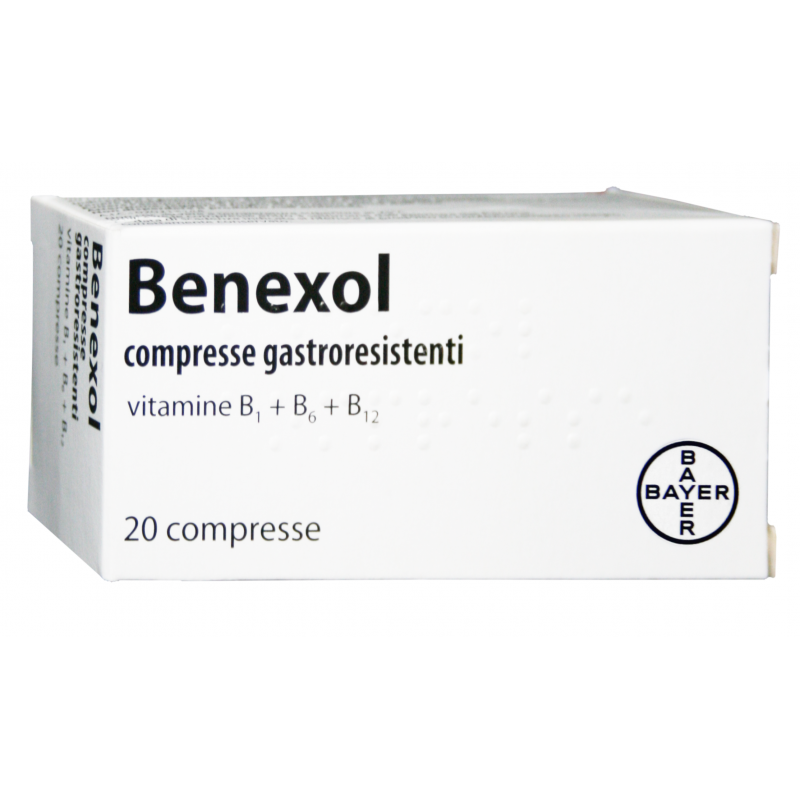 confezione 20 compresse benexol