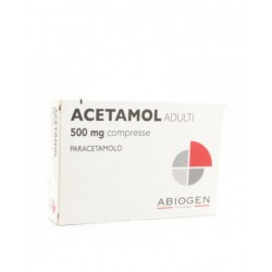 Compresse da 500mg  Acetamol Adulti