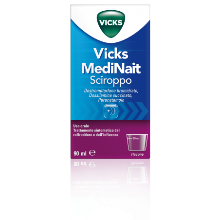 Sciroppo da 90 ml Vicks Medinait