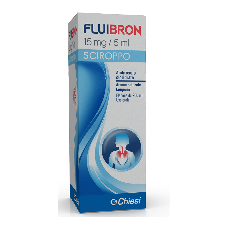 Sciroppo fluidificante Fluibron 15 Mg/5 Ml