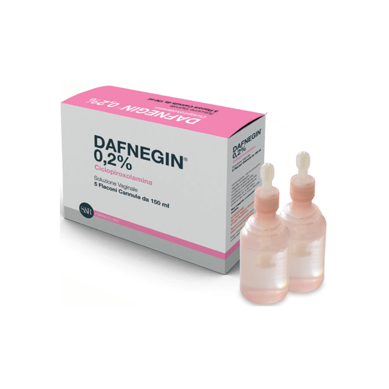 S&r Farmaceutici Dafnegin 0,2% Soluzione Vaginale Ciclopiroxolamina