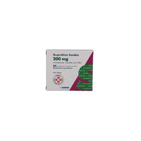 Compresse Rivestite Ibuprofene Sandoz 200 Mg