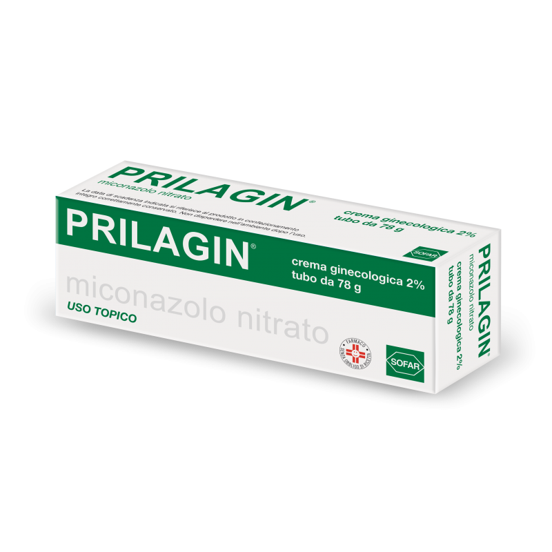 tubetto 78 gr prilagin crema dermatologica 2%