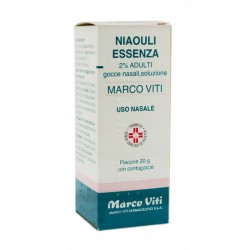 Gocce nasali 20 g Niaouli Essenza Marco Viti