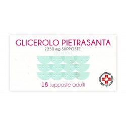 18 Supposte Glicerolo Pietrasanta Adulti 2250 Mg