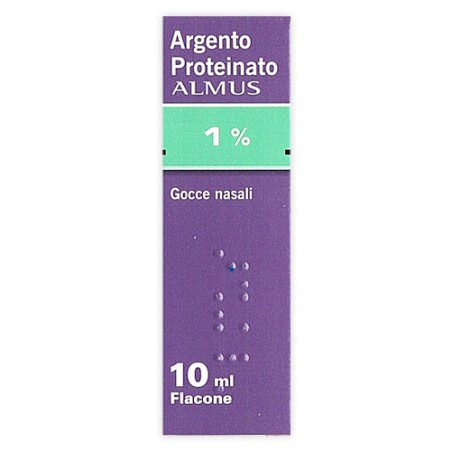 Gocce decongestionanti Argento Proteinato Adulti 1%