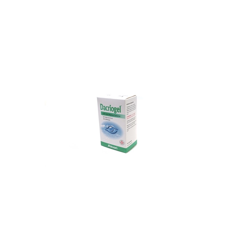 Alcon Italia Dacriogel™ 0,3 % Gel Oftalmico Carbomer 974p 30 Fiale Monodose