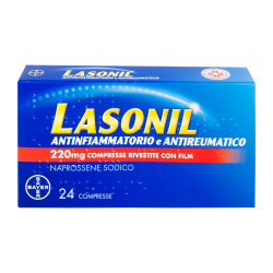 confezione 24 compresse lasonil 220 mg