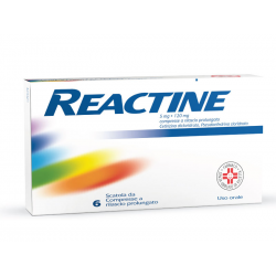 confezione 6 compresse reactine 5mg
