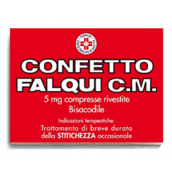 20 compresse lassative Confetto Falqui C.m. 5 Mg