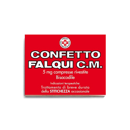 20 compresse lassative Confetto Falqui C.m. 5 Mg