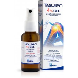 flacone 25 gr spray traulen 4% gel