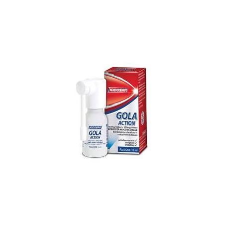 flacone 10 ml gola action spray