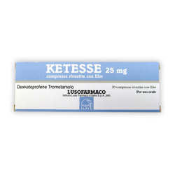 20 compresse antinfiammatorie Ketesse 25 Mg
