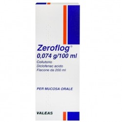 Collutorio 200 ml Zeroflog 0,074 G/100 Ml