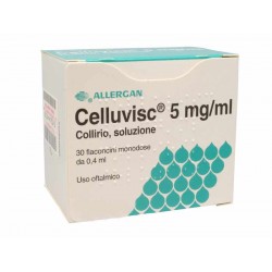 30 Flaconcini da 0,4 ml Celluvisc 5 Mg/ml