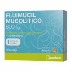 confezione 10 bustine fluimucil mucolitico zambon