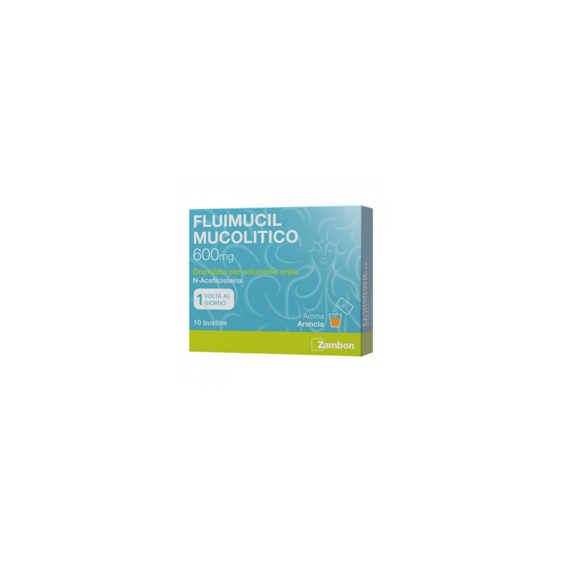 confezione 10 bustine fluimucil mucolitico zambon